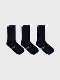 POP Cycling | 3-Pack Permanent Black Socks