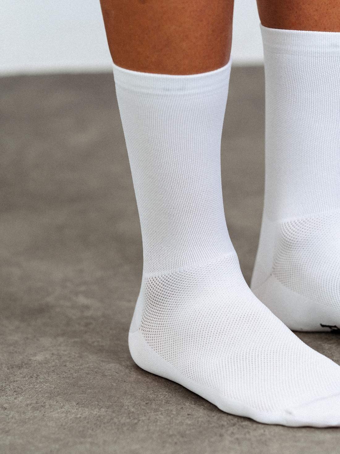 POP Cycling | 3-Pack Permanent White Socks